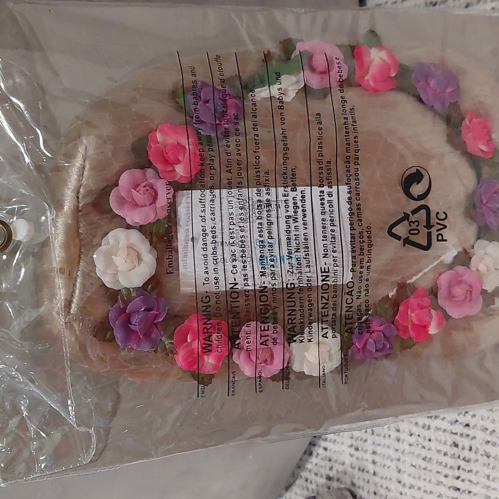 Women's blonde flora fairy wig for adults only - Picture 5 of 6